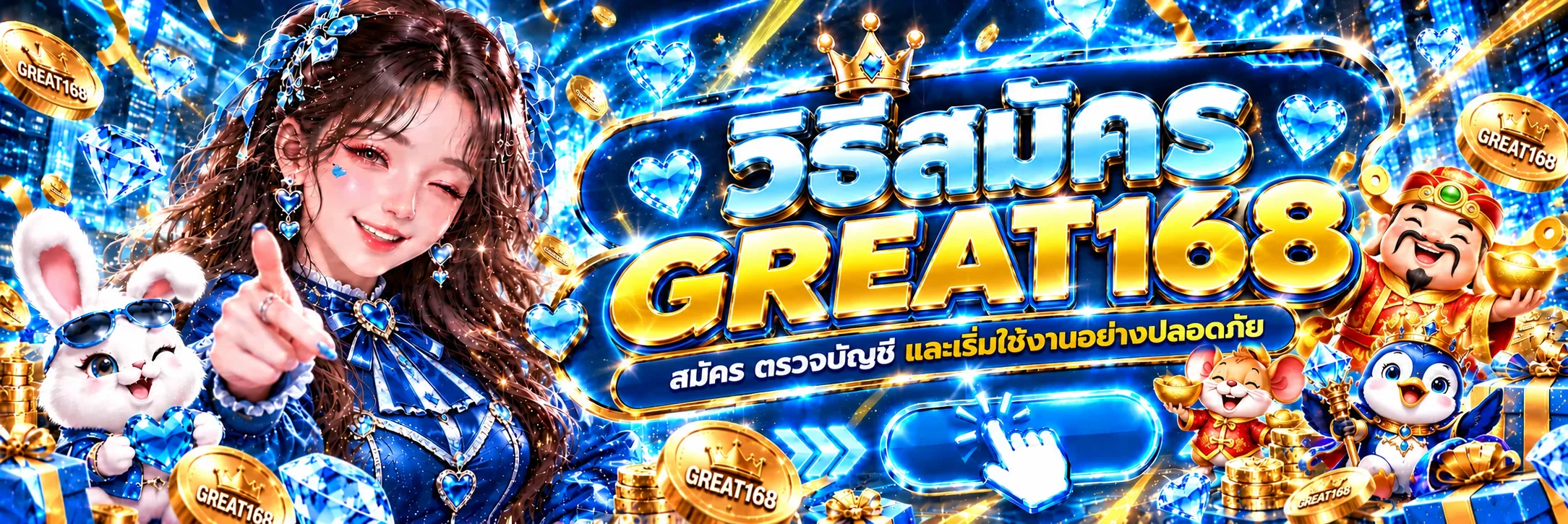 GREAT168 สมัครสมาชิก วิธีเปิดบัญชีและเริ่มใช้งาน